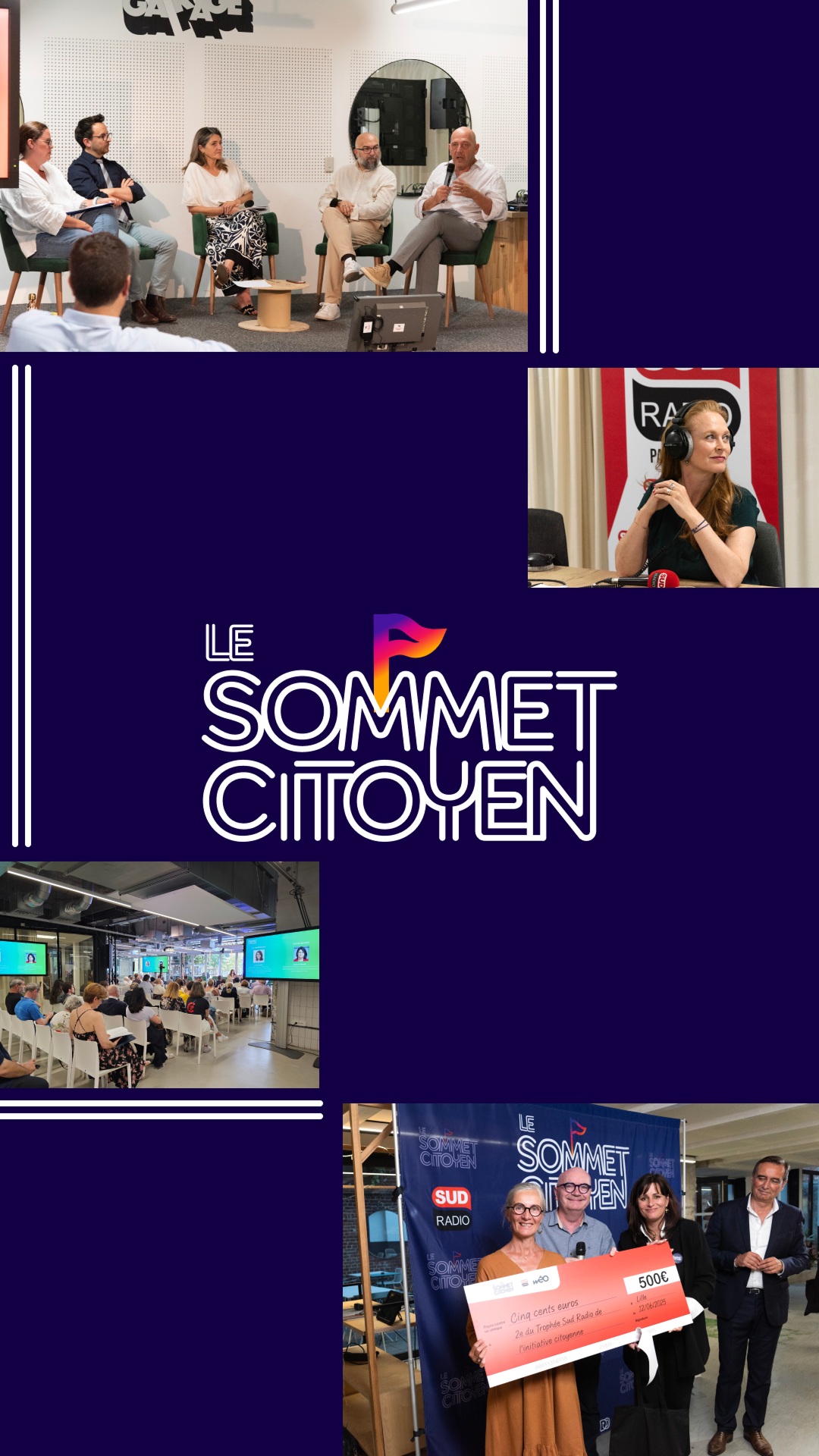 LE SOMMET CITOYEN / event recap & logo animation / 02